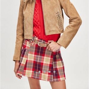 BNWT Free People Midtown Cavalry Skirt
